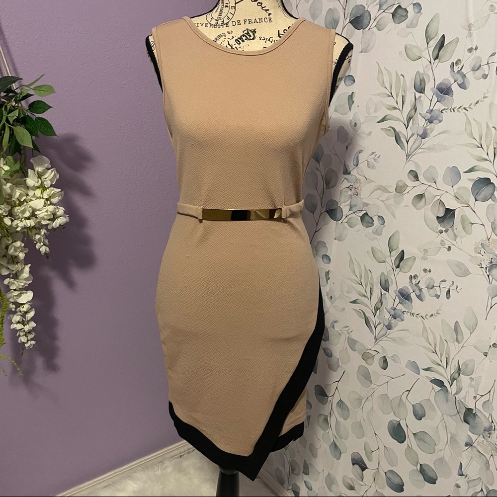 Beige dress, size 5